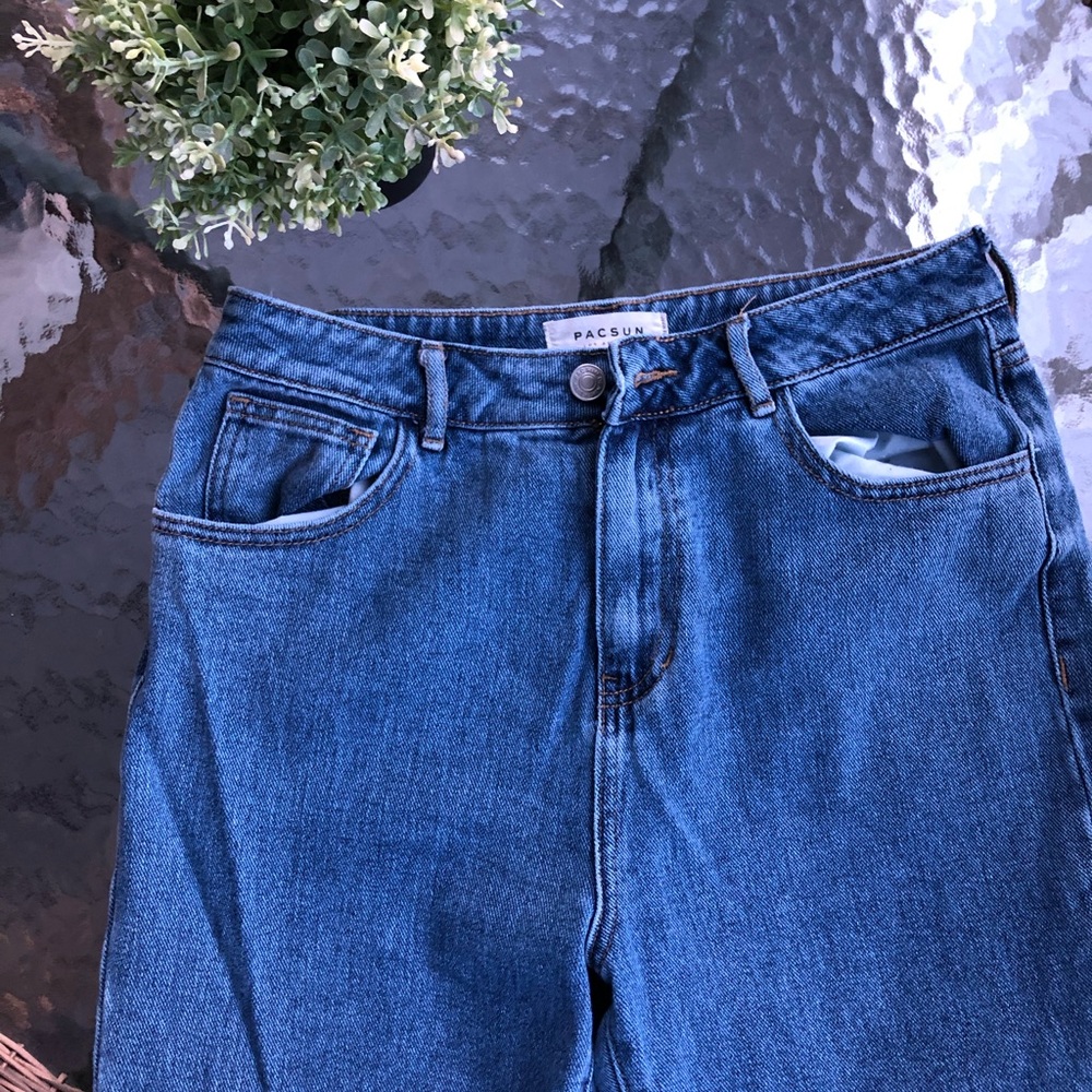 basic mom jeans pacsun